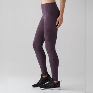 Lululemon All The Right Places High-Rise Pant *28" (Black Currant)